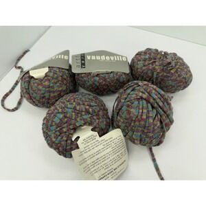 Artful Yarns Vaudeville 100% Merino Wool Cabled Stranded Yarn Lot Of 5